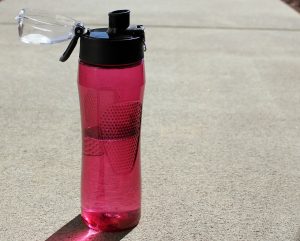 plastic water bottle